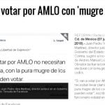 sugiere que voten con los codos