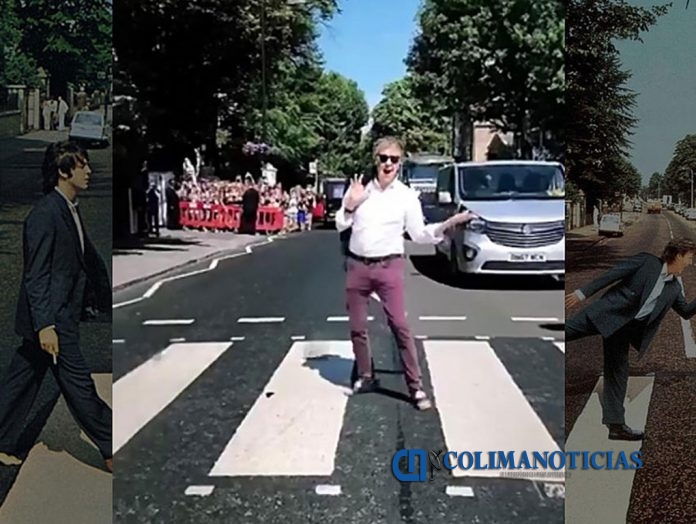 McCartney vuelve a cruzar Abbey Road 49 años después