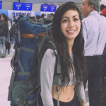 María Trinidad Mathus inicia viaje