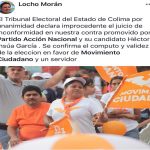 mensaje locho redes sociales