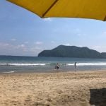 playa manzanillo turistas
