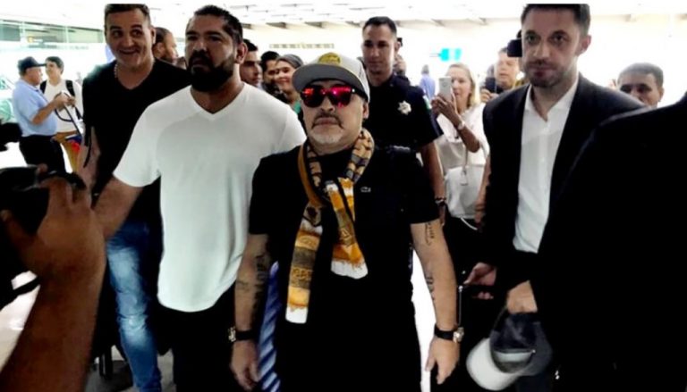 Maradona, llega a Sinaloa