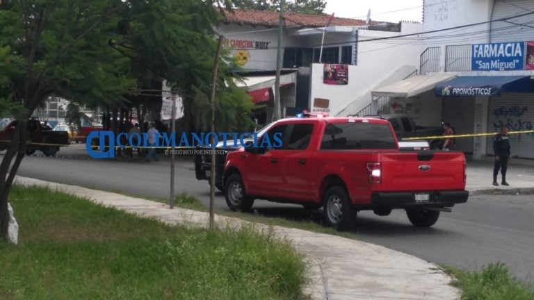 Matan a balazos a un sujeto en la colonia Mirador de la Cumbre en Colima