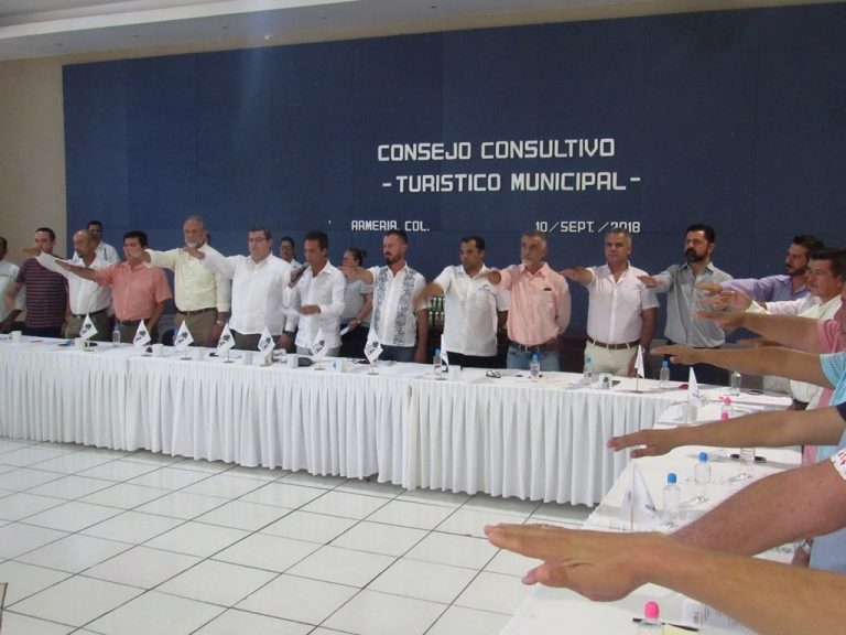 Toma de protesta del Consejo Consultivo Turístico en Armería