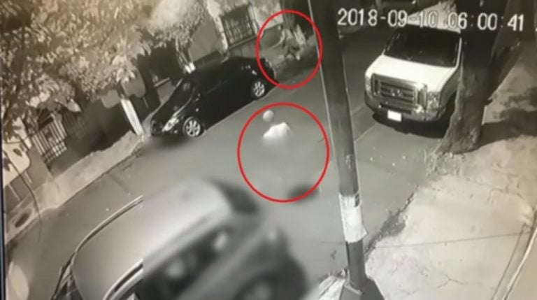 Viral: captan a sujeto desnudo persiguiendo a una niña en Azcapotzalco