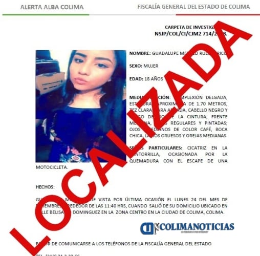 Desactivan Alerta Alba