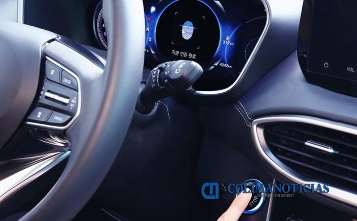 auto huella encendido