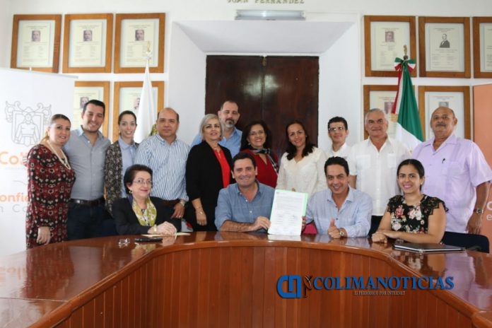 firma acuerdo de colaboración con “¿Cómo vamos Colima”