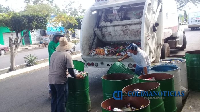 recoleccion de basura armeria y tecoman