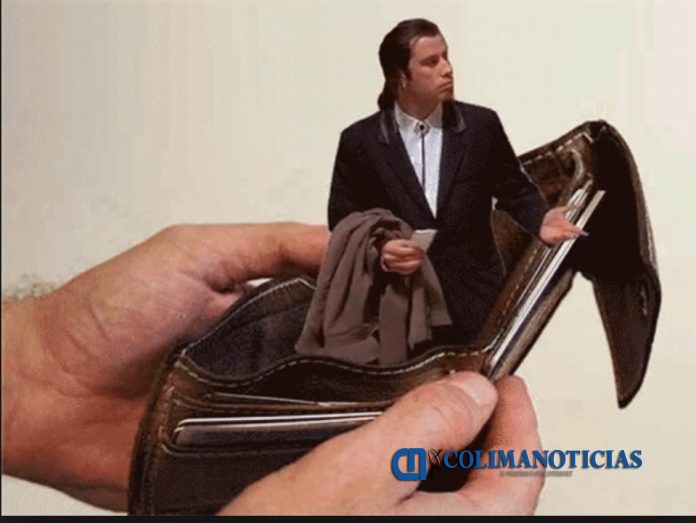 sin dinero