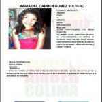 Activan Alerta Amber para localizar a María del Carmen Gómez Soltero