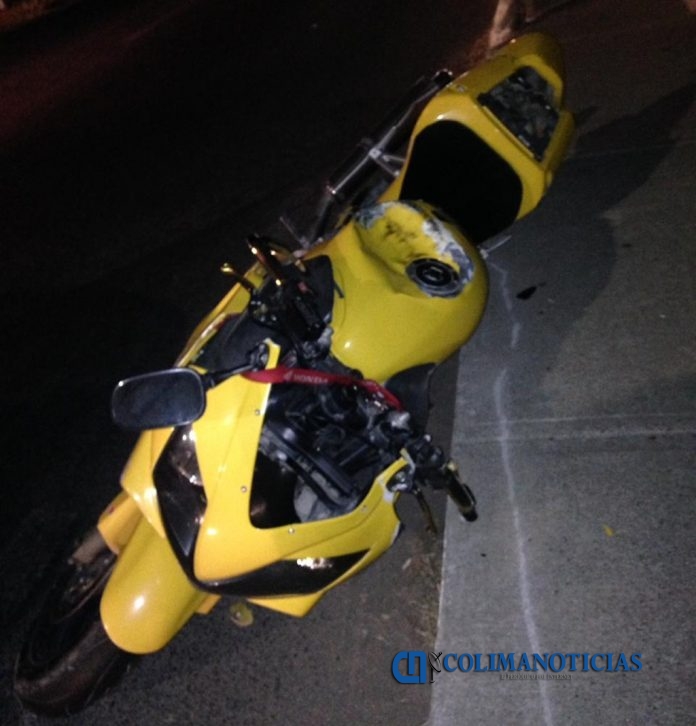 Muere motociclista tras accidente