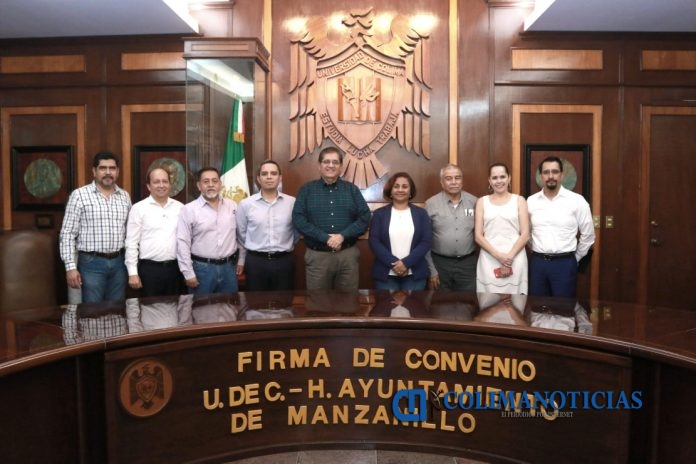 Firman convenio UdeC y Ayto. de Manzanillo_A