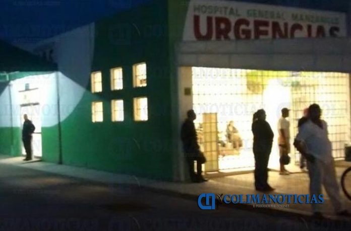 trasladan a mujer víctima de violencia intrafamiliar en Manzanillo