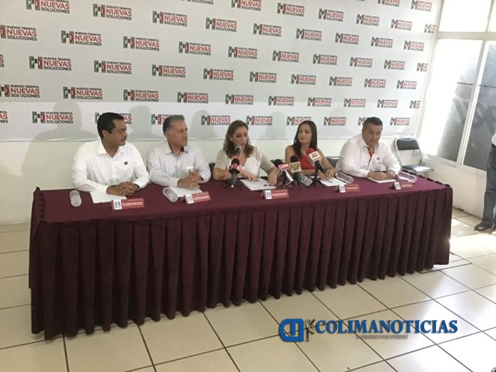 Ruiz Massieu Salinas acudió a Colima para tomar protesta del Consejo Político Estatal