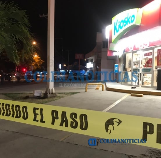 kiosko baleado en manzanillo