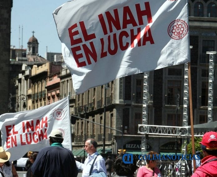 inah protestas