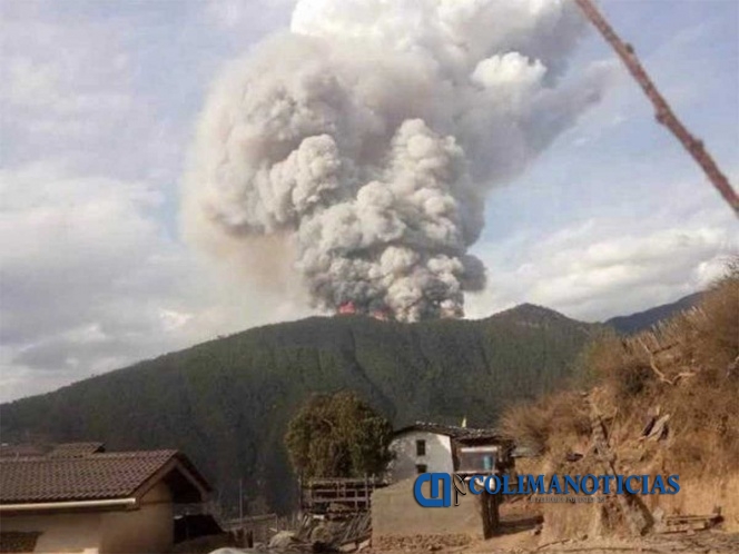 incendio en china