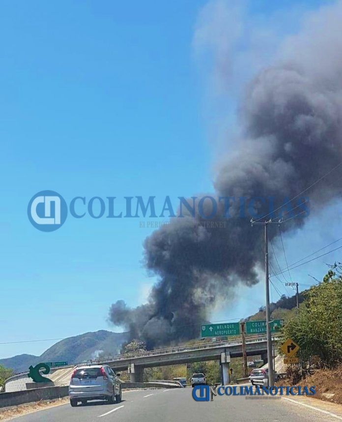 incendio en el naranjo