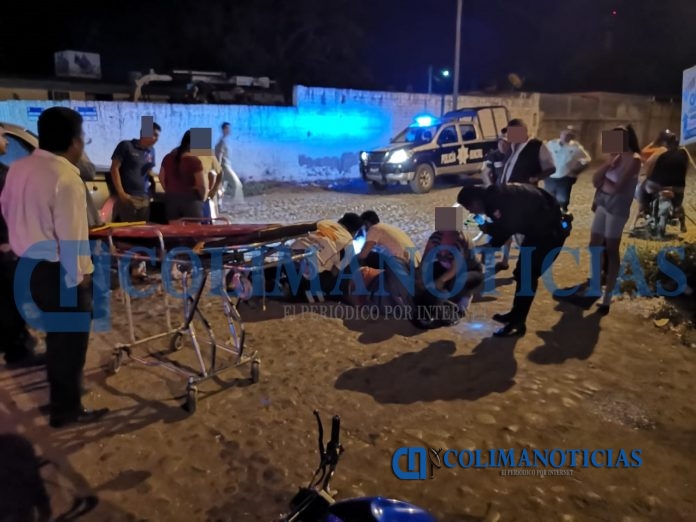 motociclista lesionado tecoman
