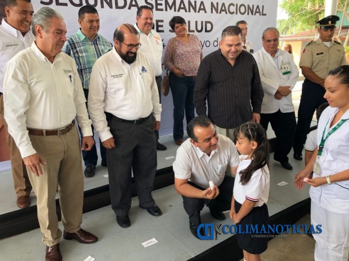 Felipe Cruz y Secretario de Salud ponen en marcha segunda Semana Nacional de Salud