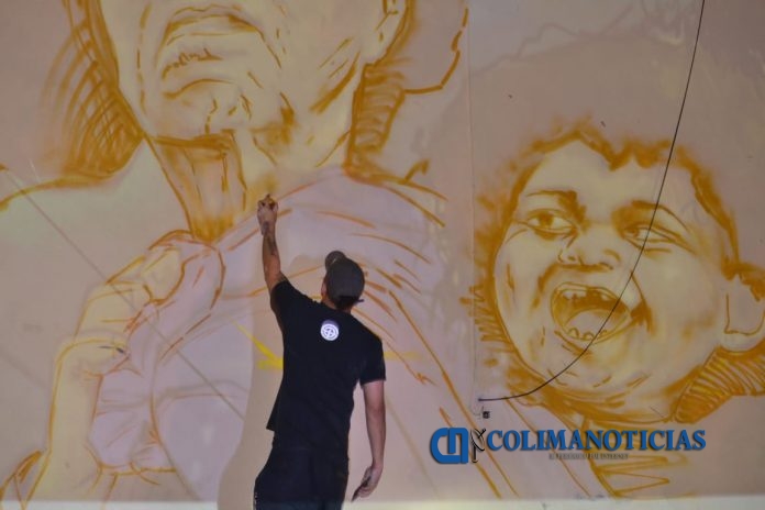 Realizan mural que promueve el empoderamiento de las mujeres