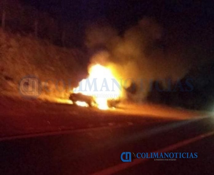 incendian taxi en armeria