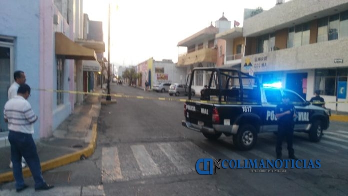 balacera centro colima