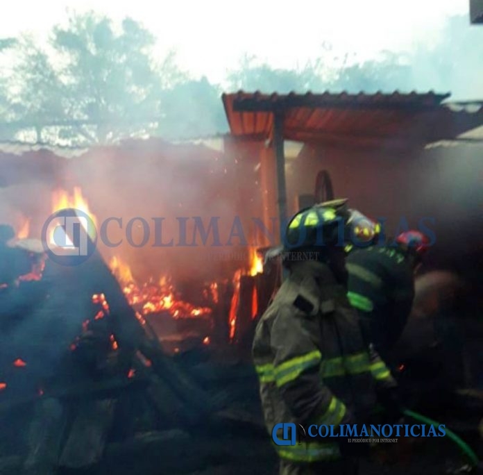 incendio en madereria la villa
