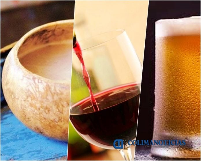 pulque, el vino y la cerveza