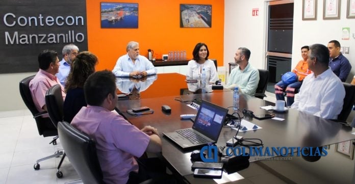 CONTECON y Aduana de Manzanillo trabajarán coordinadamente