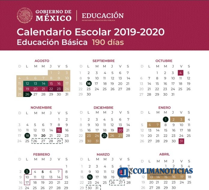 calendario nuevos fines