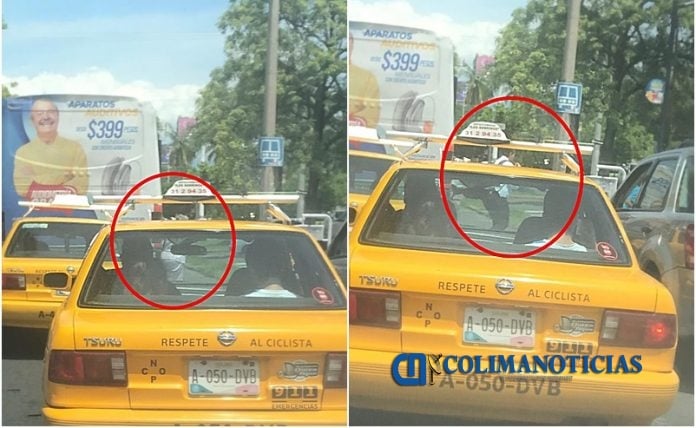 Chofer de camión baja pasaje en sitio prohibido