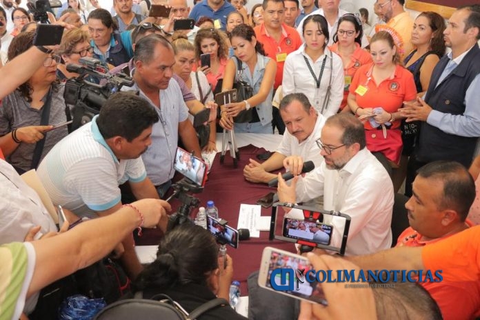 Manifiesta Gobernador apoyo a Sindicato de trabajadores de Manzanillo