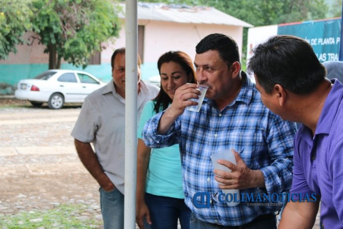 Rehabilitan planta potabilizadora de agua de la comunidad de Las Trancas