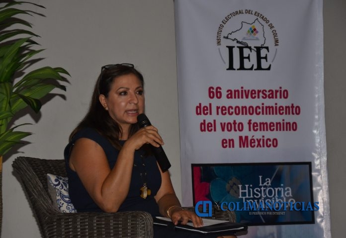 Conmemora IEE Colima 66 aniversario del voto femenino en México