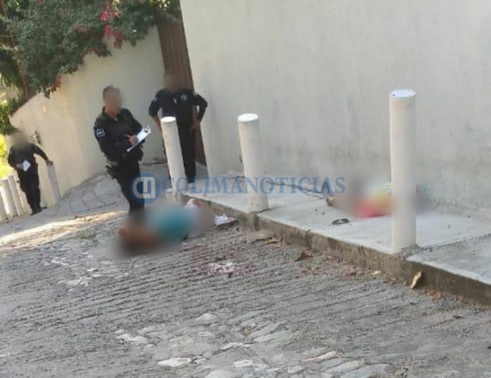 pareja baleada en Manzanillo