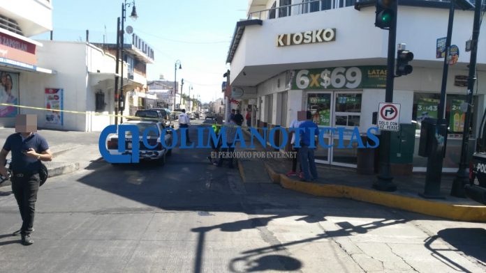 Reportan menor herida durante balacera en el centro