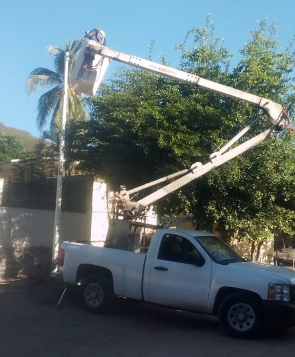 alumbrado publico en armeria