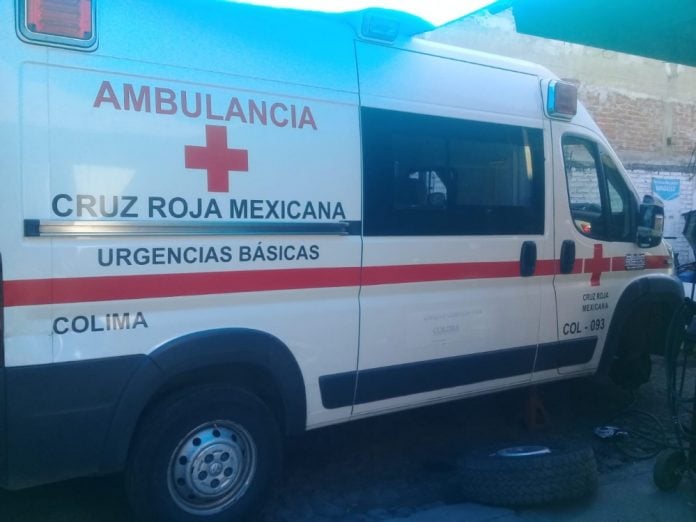 ambulancia en reparacion