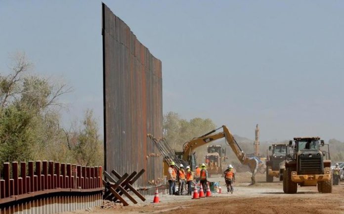muro nuevo fronterizo