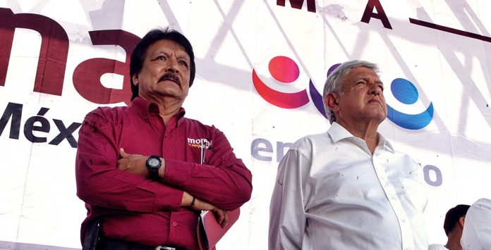Sergio Jiménez Bojado y amlo