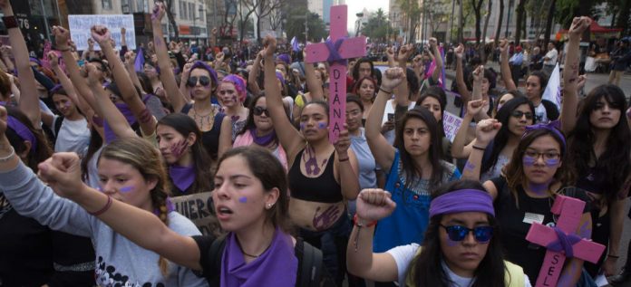 protestas contra feminicidios mexico