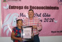 Consuelo Olivares es reconocida como la mujer ixtlahuaquense 2020
