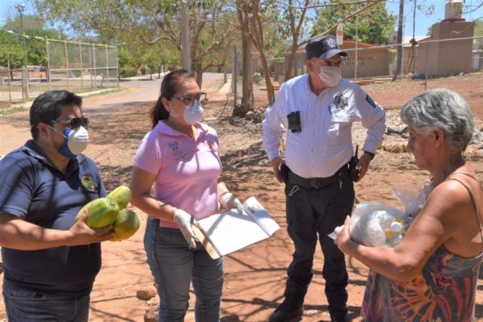 DIF Municipal Colima lleva despensas a adultos mayores y personas con discapacidad de comunidades