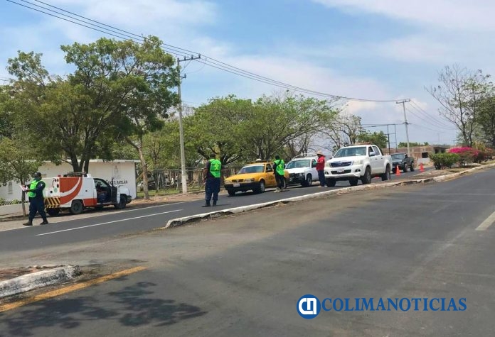 Filtro sanitario en municipios coquimatlan