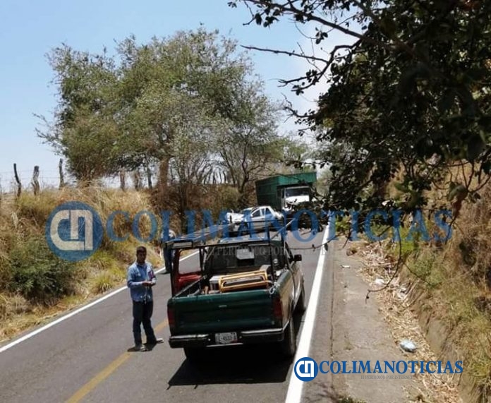 Reportan accidente en la carretera libre cerca de Tonila