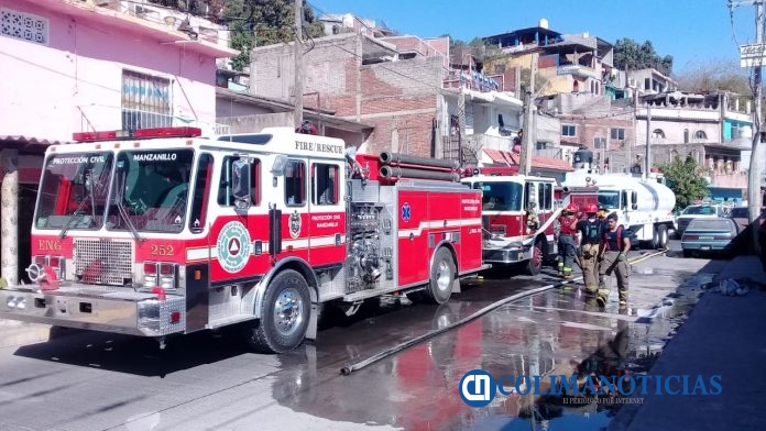 Sofocan incendio en vivienda del sector VII 2
