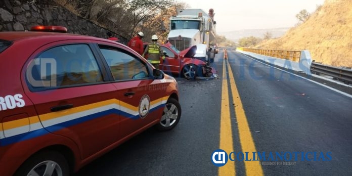 accidente en al Colima-Guadalajara