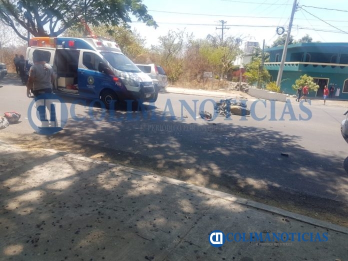 fallece motociclista en el trapiche